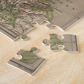  Fysieke Kaart van Schotland (1880) Legpuzzel (Zijkant)