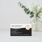 Fysieke kassybehandeling en balans Klinische aspec Visitekaartje (Staand voorkant)