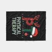 Fysieke kerstkerstkerstkerstkerstkerstkerstman — P Fleece Deken (Voorkant (Horizontaal))