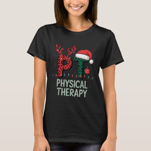 Fysieke kerstkerstkerstkerstkerstkerstkerstman — P T-shirt (Voorkant)