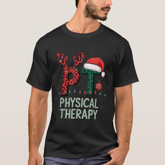 Fysieke kerstkerstkerstkerstkerstkerstkerstman — P T-shirt (Voorkant)