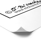 Fysieke of sociale wetenschap? poster (Hoek)