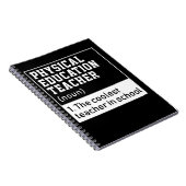 Fysieke Onderwijsleraar Definitie P.E. Notitieboek (Rechterzijde)