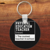 Fysieke Onderwijsleraar Definitie P.E. Sleutelhanger (Voorkant)
