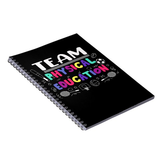 Fysieke opleiding leraar kostuum sport notitieboek (Rechterzijde)