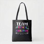 Fysieke opleiding leraar kostuum sport tote bag (Voorkant)