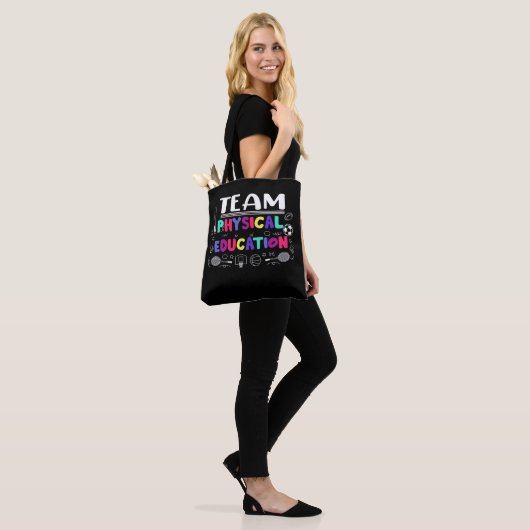 Fysieke opleiding leraar kostuum sport tote bag (Op model)