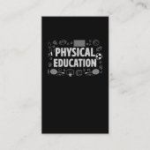 Fysieke opleiding leraar sport PE-onderricht Visitekaartje (Voorkant)