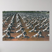 Fysieke Opleiding Programma voor Recruits - Amerik Poster (Voorkant)