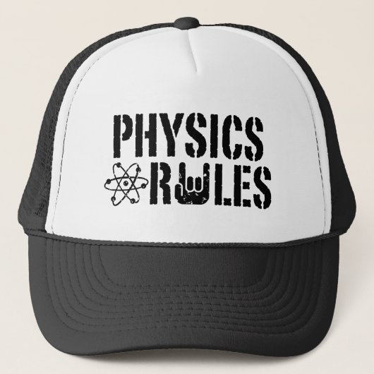 Fysieke regels trucker pet (Voorkant)