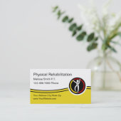 Fysieke revalidatie Medische diensten Visitekaartje (Staand voorkant)