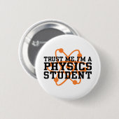 Fysieke student ronde button 5,7 cm (Voorkant /achterkant)