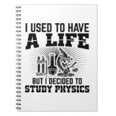 Fysieke studenten | Studium Physicist Gift Ideeën Notitieboek (Voorkant)