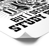 Fysieke studenten | Studium Physicist Gift Ideeën Poster (Hoek)