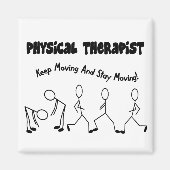 Fysieke T-shirts en cadeautjes Magneet (Voorkant)