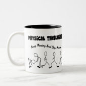 Fysieke T-shirts en cadeautjes Tweekleurige Koffiemok (Links)