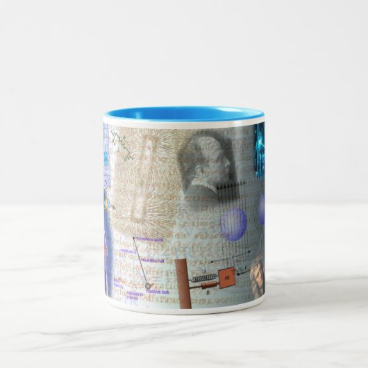 Fysieke thema-Mok Tweekleurige Koffiemok (Center)