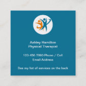 Fysieke therapeutische Visitekaartjes (Voorkant)