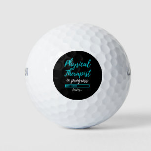 Fysieke therapie aan de gang golfballen
