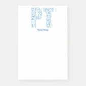 Fysieke therapie aanpassen PT Post-it® Notes (Voorkant)