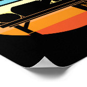 Fysieke therapie Adjunct Retro  Poster (Hoek)