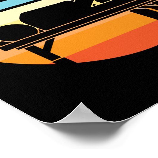 Fysieke therapie Adjunct Retro  Poster (Hoek)