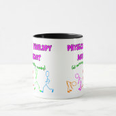 Fysieke therapie Assistant Stick People Design Mok (Midden)