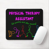 Fysieke therapie Assistant Stick People Design Muismat (Met muis)