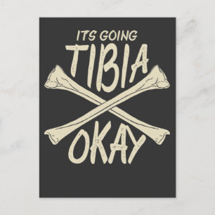 Fysieke therapie beterschap cadeau gebroken bot briefkaart