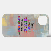 Fysieke Therapie Case-Mate iPhone Case (Achterkant (horizontaal))