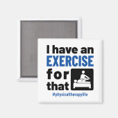 Fysieke therapie die ik daar gebruik van maak magneet (Voorkant / Achterkant)