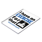 Fysieke therapie die ik daar gebruik van maak notitieboek (Linkerzijde)