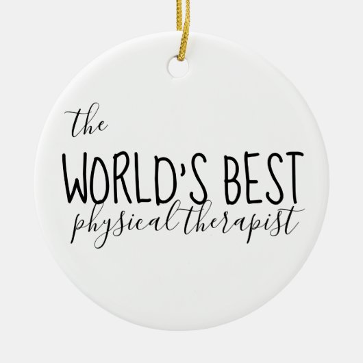 Fysieke therapie, DPT, PT Gifts, DPT Keramisch Ornament (Voorkant)