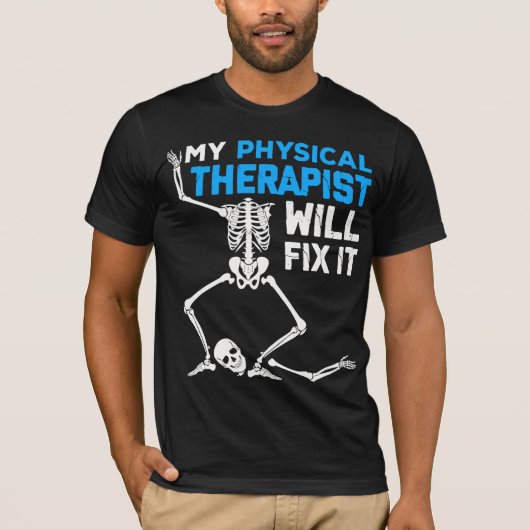 Fysieke Therapie Fix IT Funding Surgery Recovery T-shirt (Voorkant)