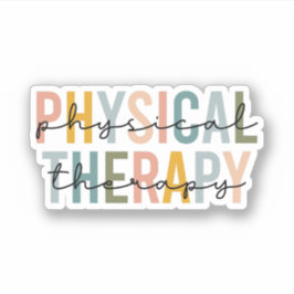 Fysieke therapie, Fysieke Therapie Adjunct PTA Sticker