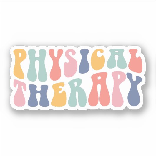 Fysieke therapie, Fysieke Therapie Adjunct PTA Sticker (Voorkant)