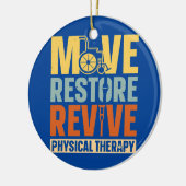 Fysieke therapie Herstel Fysieke PT Herstel Keramisch Ornament (Links)