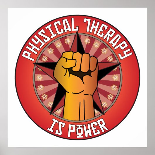 Fysieke therapie is vermogen poster (Voorkant)