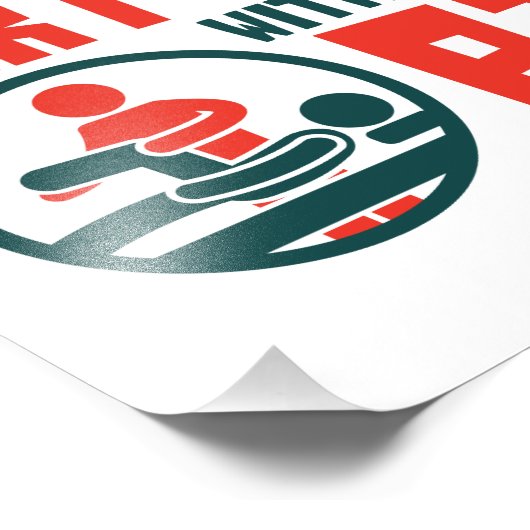 Fysieke therapie je kunt geen partij zonder PT Foto Afdruk (Hoek)