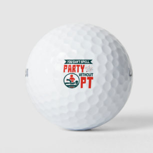 Fysieke therapie je kunt geen partij zonder PT Golfballen