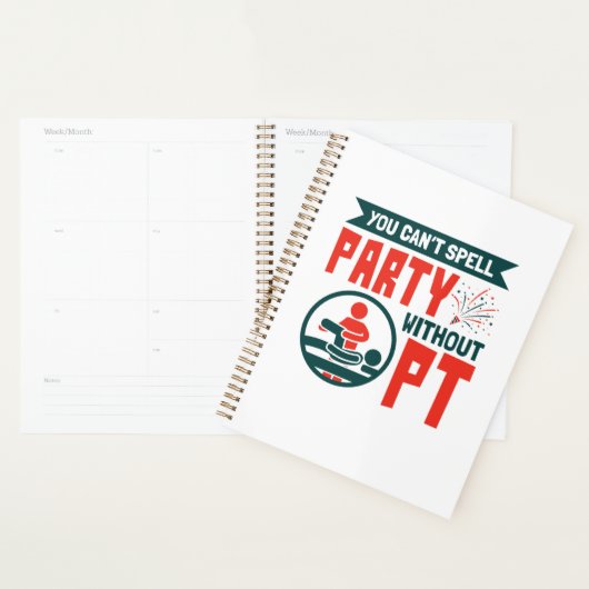 Fysieke therapie je kunt geen partij zonder PT Planner (Display)