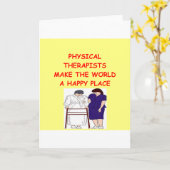 fysieke therapie kaart (Gele Bloem)