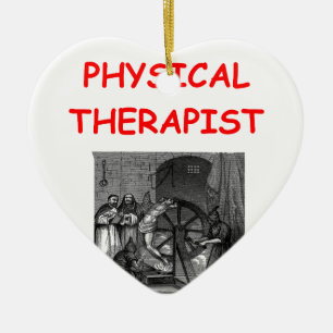 fysieke therapie keramisch ornament