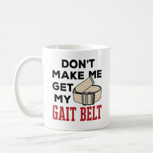 Fysieke therapie laat me niet mijn ketel halen koffiemok