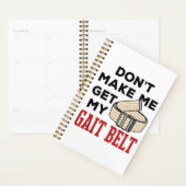 Fysieke therapie laat me niet mijn ketel halen planner (Display)