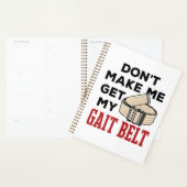 Fysieke therapie laat me niet mijn ketel halen planner (Display)