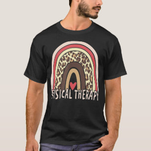 Fysieke therapie, Leopard Rainbow PT Therapist T-shirt