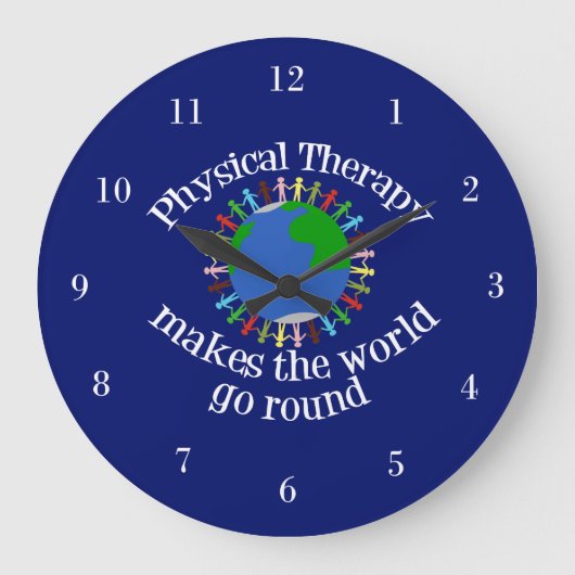 Fysieke therapie maakt de wereld rond grote klok (Voorkant)