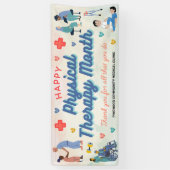 Fysieke Therapie Maand Banner (Verticaal)