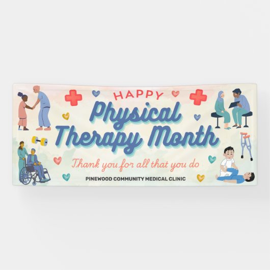 Fysieke Therapie Maand Banner (Horizontaal)